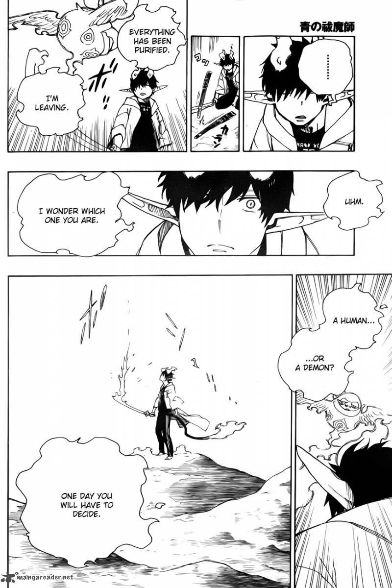 Ao no Exorcist Chapter 33 24